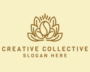 Organic Coffee Bean logo design