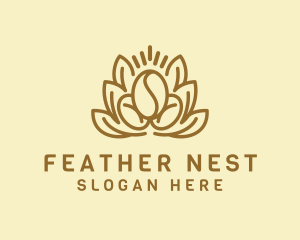 Organic Coffee Bean logo design