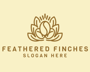 Organic Coffee Bean logo design