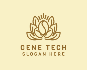 Organic Coffee Bean logo design