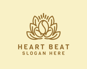 Organic Coffee Bean logo design