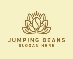 Organic Coffee Bean logo design