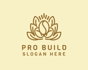 Organic Coffee Bean logo design