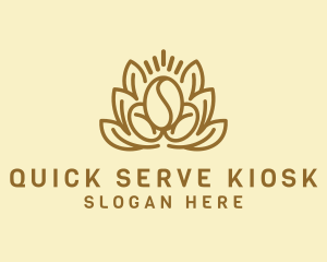 Organic Coffee Bean logo design