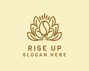 Organic Coffee Bean logo design