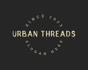 Urban Clothing Business logo design