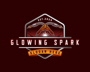 Welding Torch Fabrication logo design