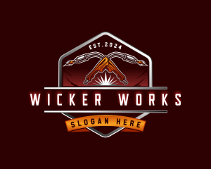 Welding Torch Fabrication logo design