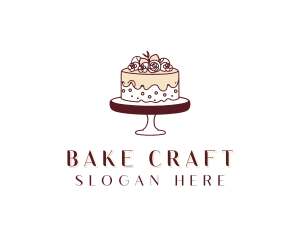 Dessert Pastry Cake logo design