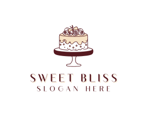 Dessert Pastry Cake logo design