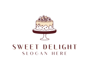 Dessert Pastry Cake logo design