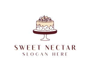 Dessert Pastry Cake logo design