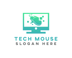 Mouse Computer Hardware logo design