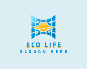 Sustainable - Energy Sustainable Solar logo design