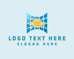 Sustainable  Energy - Energy Sustainable Solar logo design