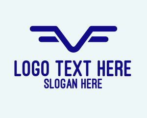 Pilot - Pilot School Letter V logo design