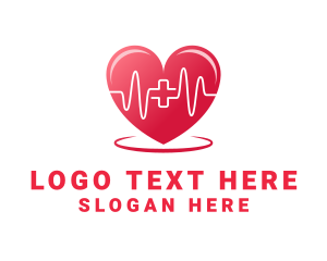 Center - Medical Heart Hospital logo design