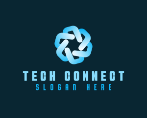 It Expert - Tech Pattern Cyberspace logo design