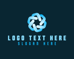 Web Developer - Tech Pattern Cyberspace logo design