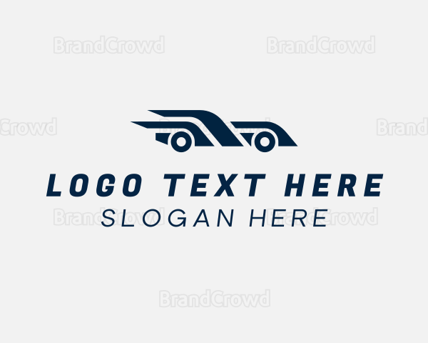 Modern Fast Car Logo