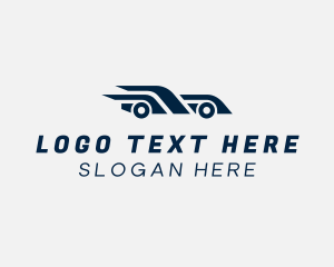 Van - Modern Fast Car logo design