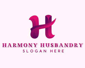 Agency Company Letter H logo design