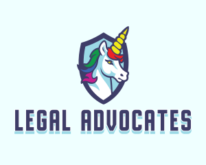 Mythical - Unicorn Mythical Gaming logo design