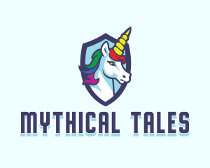 Unicorn Mythical Gaming  logo design