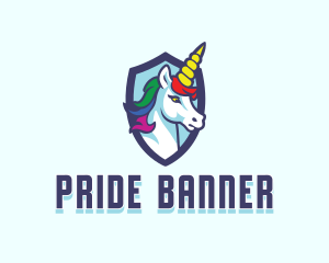 Unicorn Mythical Gaming  logo design