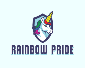 Unicorn Mythical Gaming  logo design