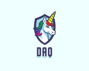 Mascot - Unicorn Mythical Gaming logo design