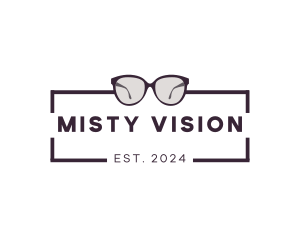 Eyeglass Shades Accessory logo design