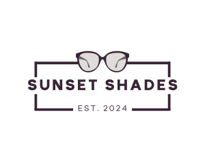 Shades - Eyeglass Shades Accessory logo design