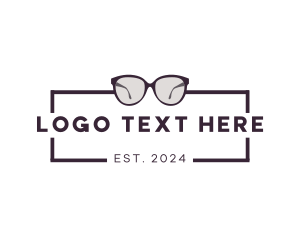 Shades - Eyeglass Shades Accessory logo design