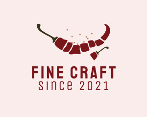 Spicy Pepper Ingredient logo design