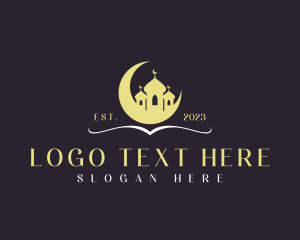 Eid Al Fitr - Islam Ramadan Mosque logo design