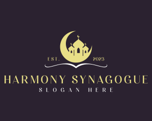 Synagogue - Islam Ramadan Mosque logo design