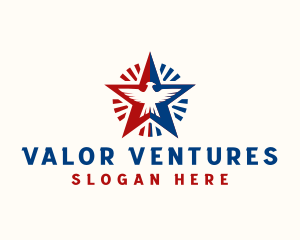 Veteran - Falcon Star Veteran logo design