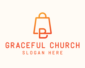 Online Shopping - Bag Shopping Letter B logo design