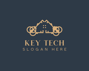 Keysmith Residential Property logo design