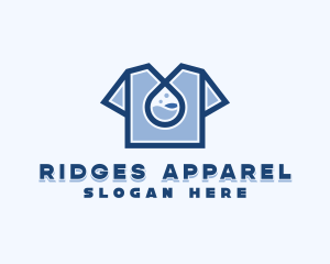 Shirt Clean Washing logo design