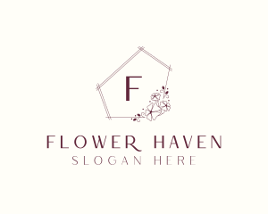 Pretty Nature Flower logo design