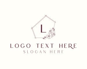 Bloggers - Pretty Nature Flower logo design