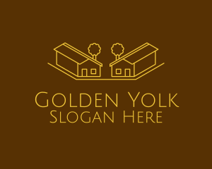 Golden Home Architect  logo design