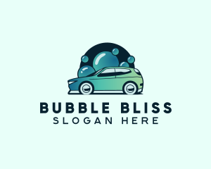 Bubbles - Car Cleaning Bubbles logo design