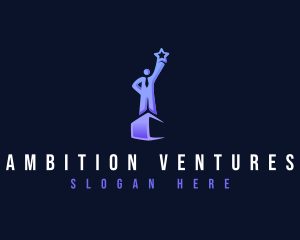 Ambition - Star Leader Success logo design