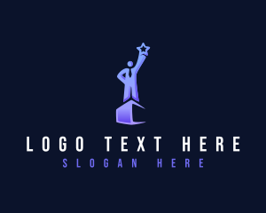 Highest - Star Leader Success logo design