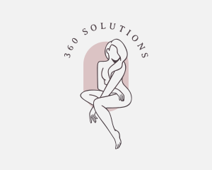 Beauty Nude Female logo design