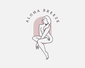 Beauty Nude Female logo design