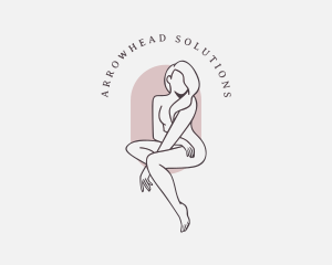 Beauty Nude Female logo design